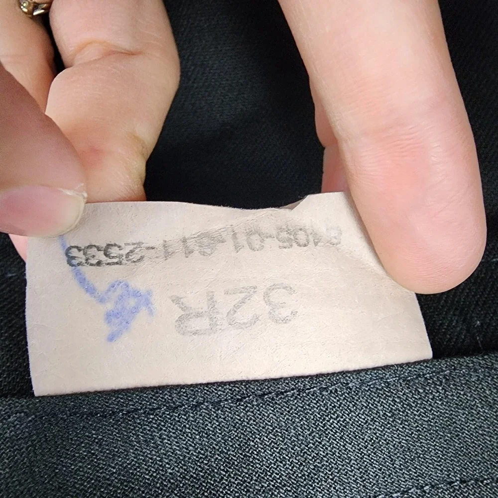 US Navy Sailer Cracker Jack Pants Mens 32R Dress Uniform Wide Leg 13 Button